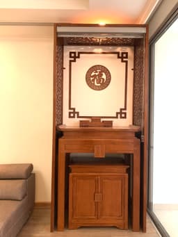 Bàn thờ gỗ hương hiện đại đẹp 2008 - 3