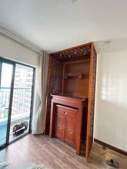 Bàn thờ gỗ hương đá hiện đại đẹp - 2