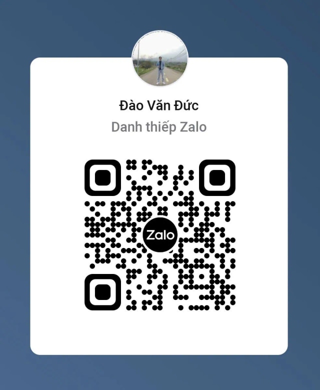 Zalo QR Code - Quét mã để chat